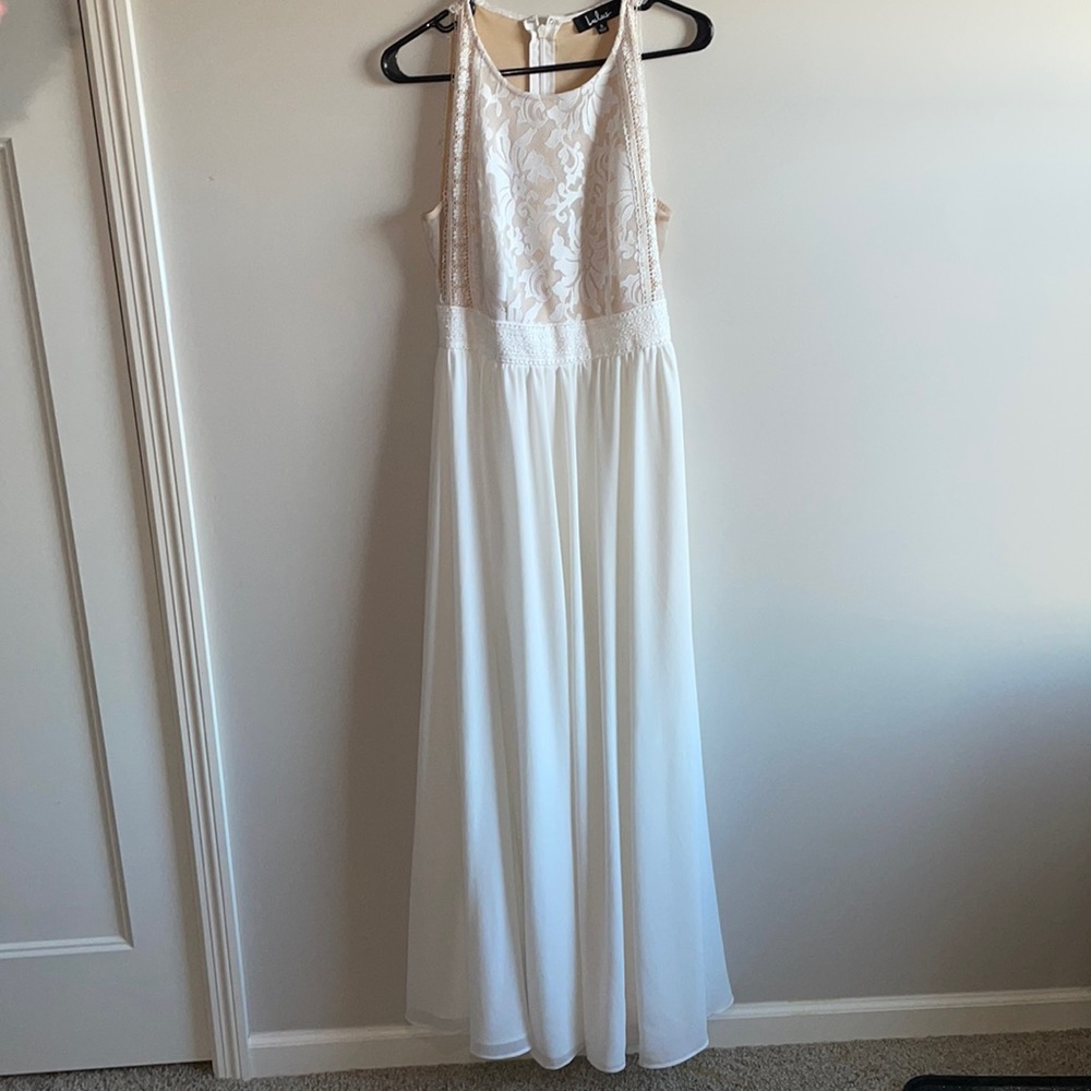 Lulus white dress